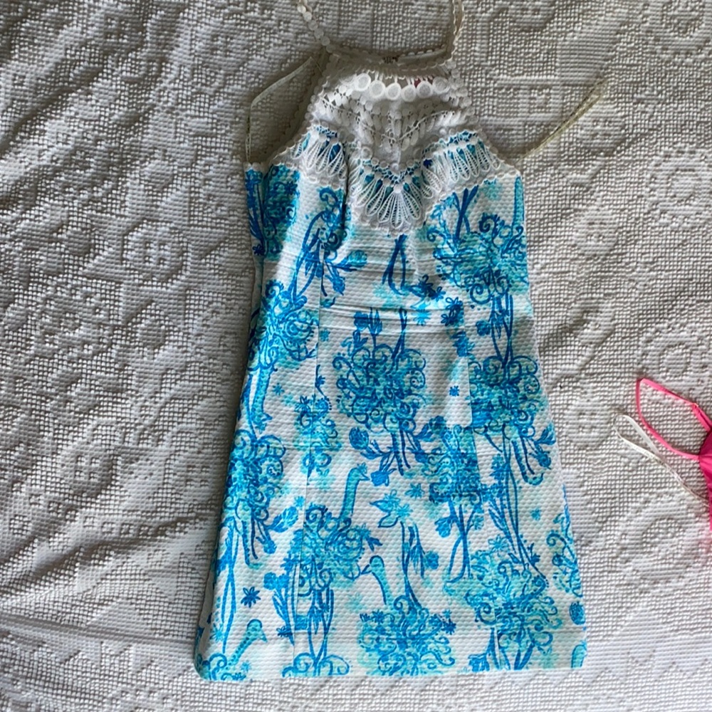 Lilly Pulitzer Peacock Cocktail Dress